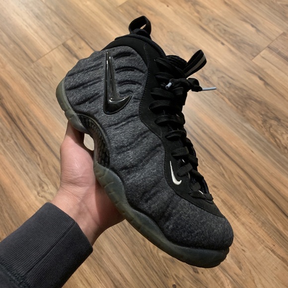 nike foamposite wool fleece
